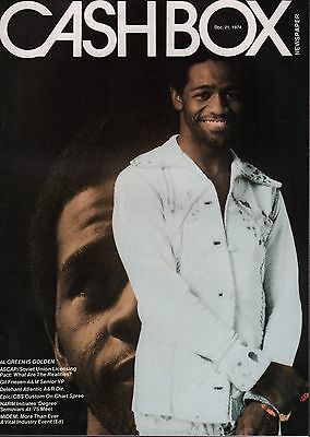 Cash Box December 21 1974 Al Green EX 120215DBE