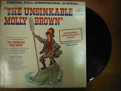 33 RPM Vinyl The Unsinkable Molly Brown Souvenir Program Capitol Stereo 022415SM
