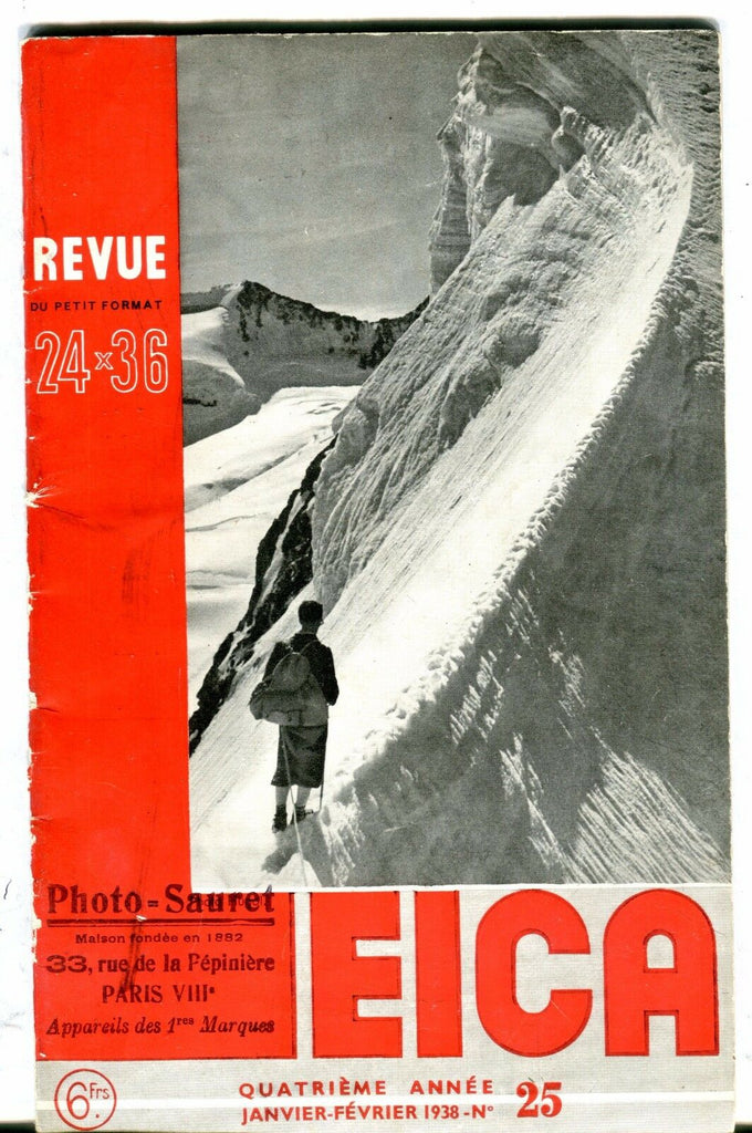 Leica Revue French Magazine January/February 1938 VG 032817lej
