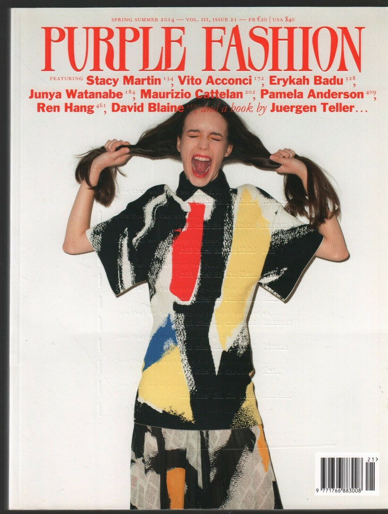 Purple Fashion Magazine Spring Summer 2014 Erykah Badu David Blaine 020821ame