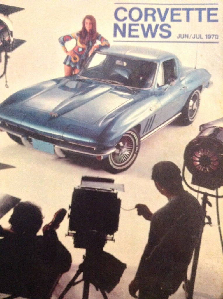 Corvette News Magazine 1965 Corvette June/July 1970 041818nonrh