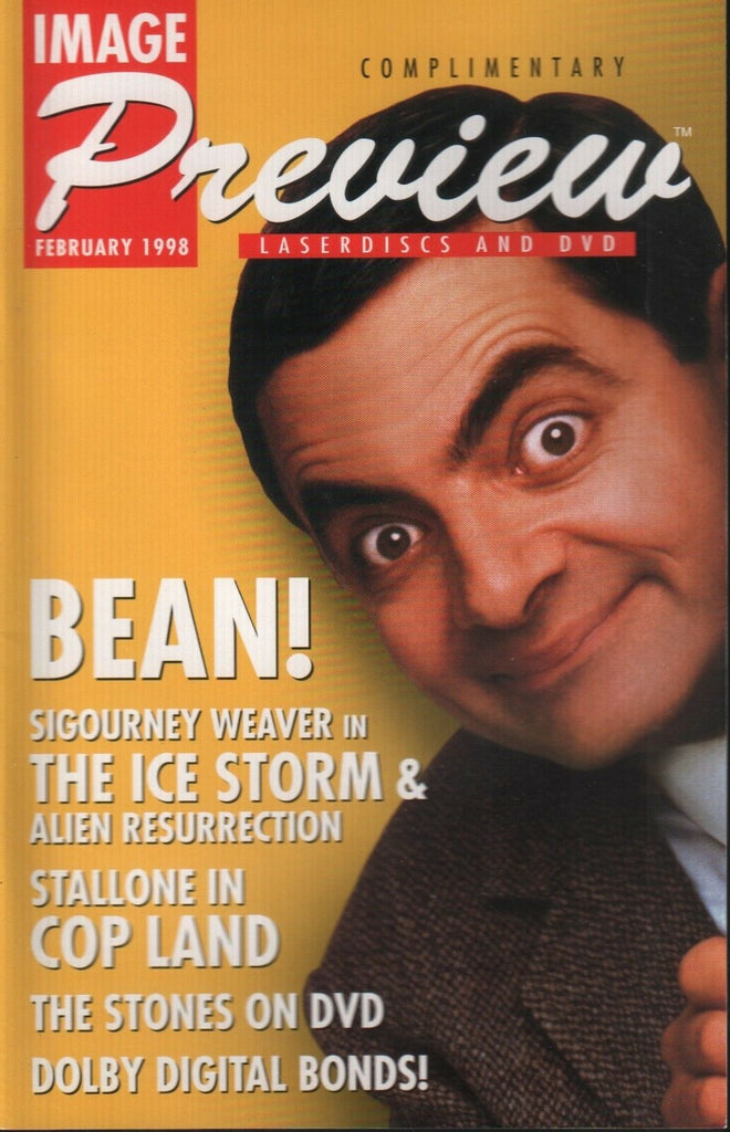 Image Laserdisc Preview February 1998 Mr. Bean Rowan Atkinson 111418AME
