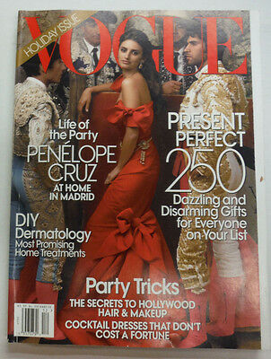 Vogue Magazine Penelope Cruz & Dermatology December 2007 070215R