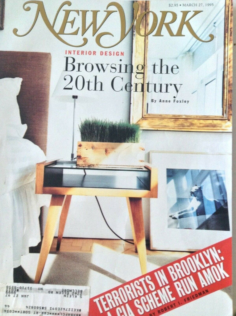 New York Magazine Browsing The 20th Century March 27, 1995 012419nonrh