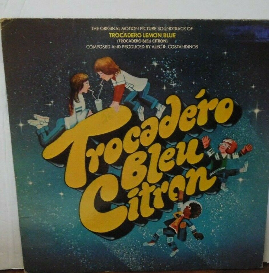 Orig motion picture soundtrack of Trocadero Lemon Blue vinyl NBLP7117 041419LLE