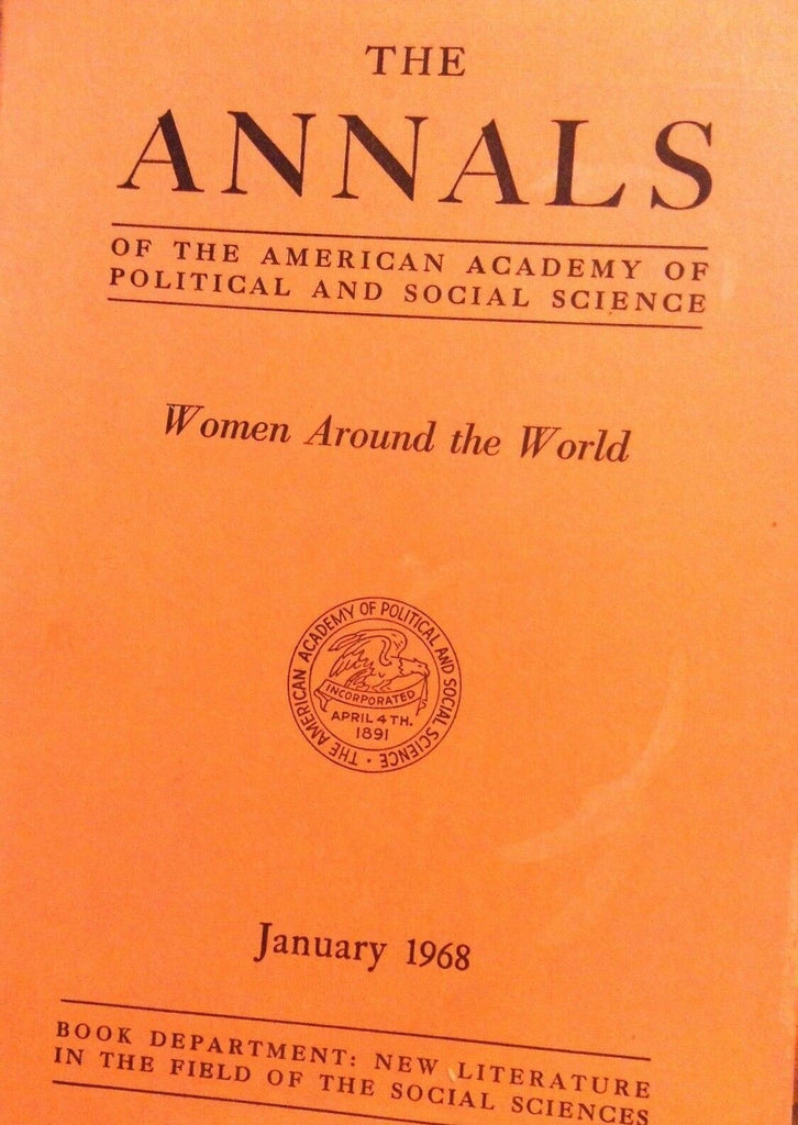The Annals Magazine Women Around The World January 1968 010418nonrh