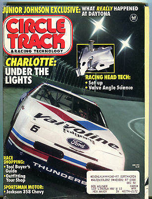 Circle Track & Racing Technology Magazine June 1992 VGEX 060716jhe