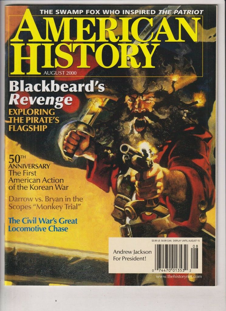 American History Mag The Pirate's Flagship August 2000 032920nonrh