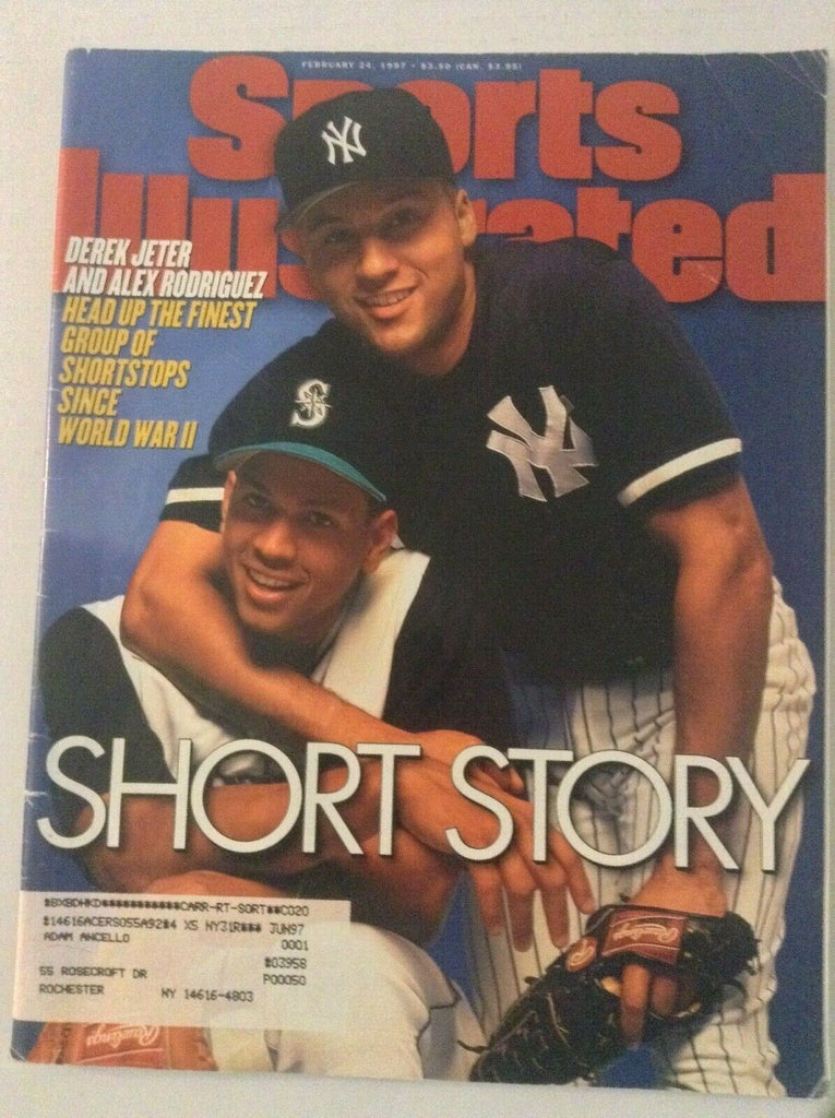 Sports Illustrated Derek Jeter & Alex Rodriguez February 24, 1997 052019nonrh