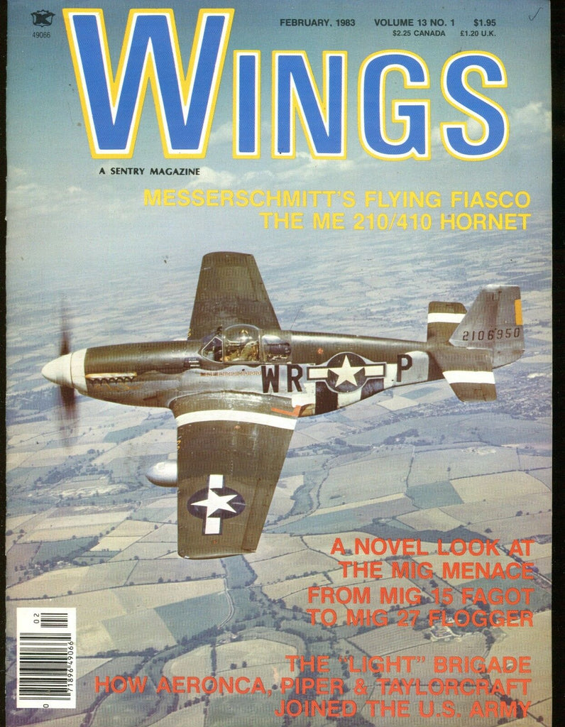 Wings Magazine February 1983 ME 210/410 Hornet EX No ML 013117jhe