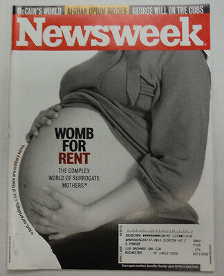 Newsweek Magazine Womb For Rent April 2008 052615R2