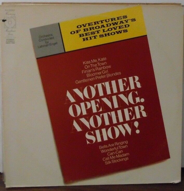 Overtures of Broadway's best loved hit shows vinyl AL32087 092218LLE