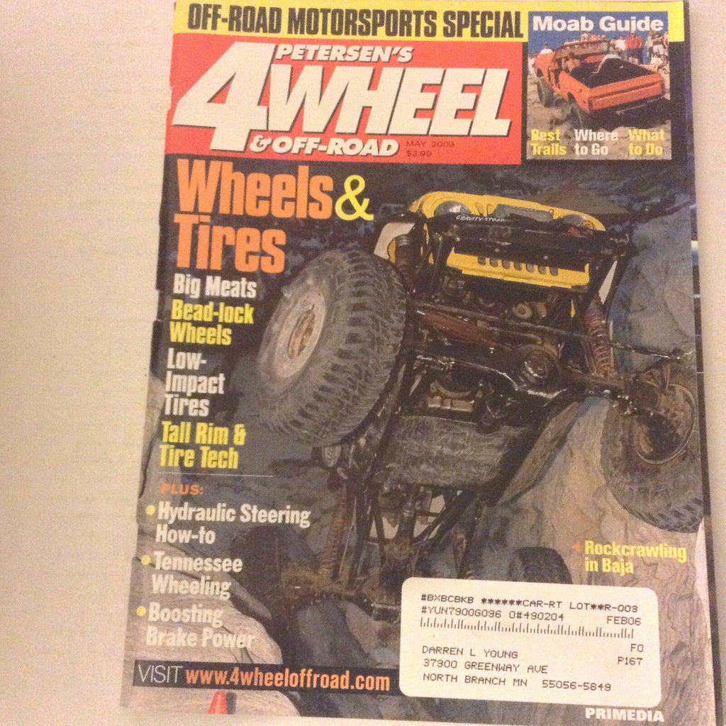 4 Wheel & Off Road Magazine Wheels & Tires Bead Locks May 2003 060217nonrh