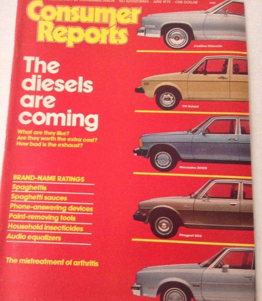 Consumer Reports Magazine The Diesels Are Coming June 1979 072917nonrh