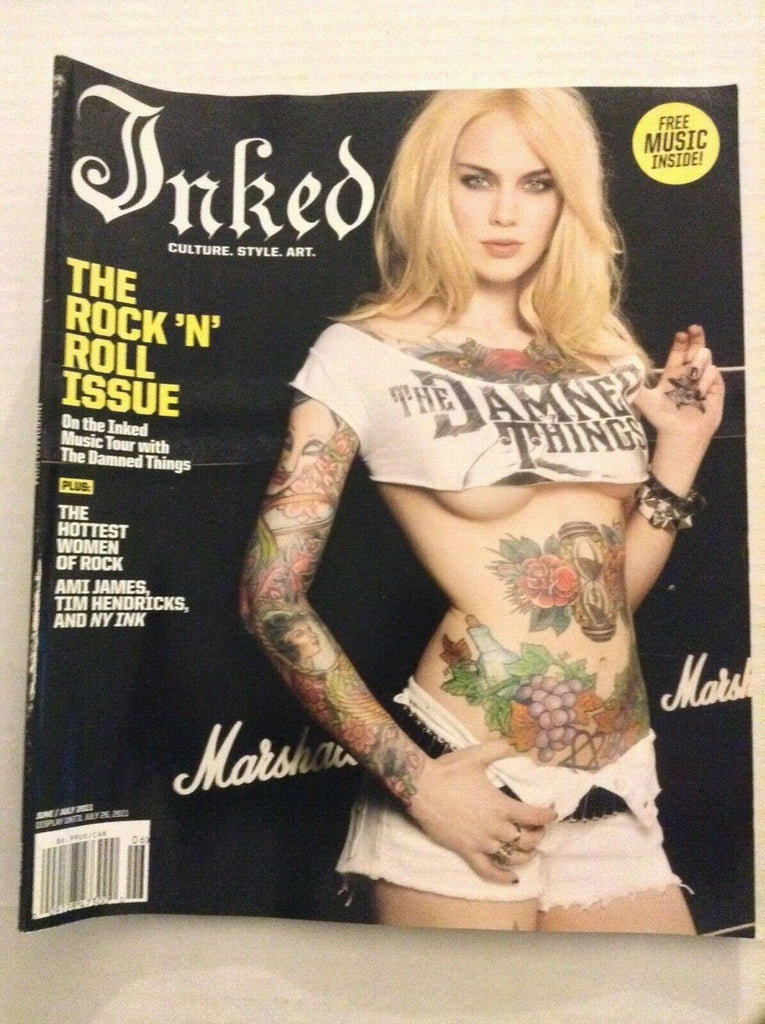 Inked Mag Rock N Roll Issue Ami James Tim Hendricks June/July 2011 092319nonrh