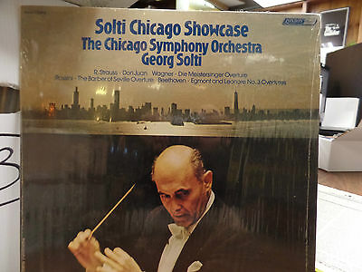 SOLTI CHICAGO SHOWCASE CHICAGO SYMPHONY ORCHESTRA 33 RPM EX+ 110915 TLJ