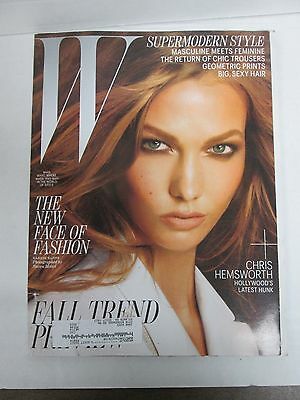 W Magazine Fall Trend Preview July 2012 Karlie Kloss Chris Hemsworth 073014ame3