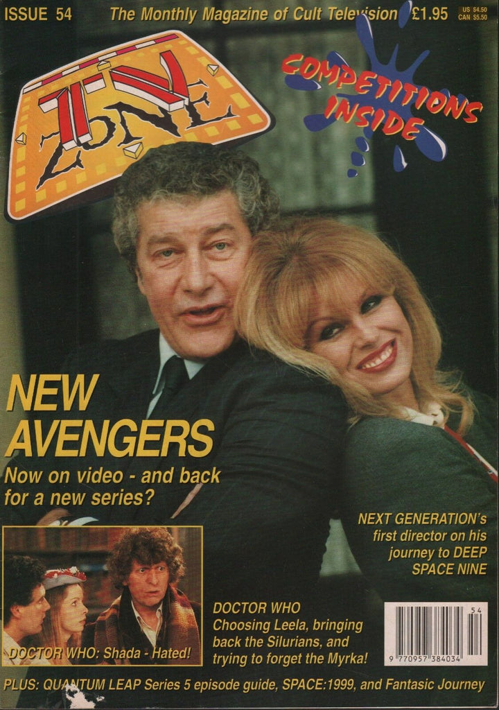 TV Zone Issue 54 New Avengers Doctor Who 032818DBE