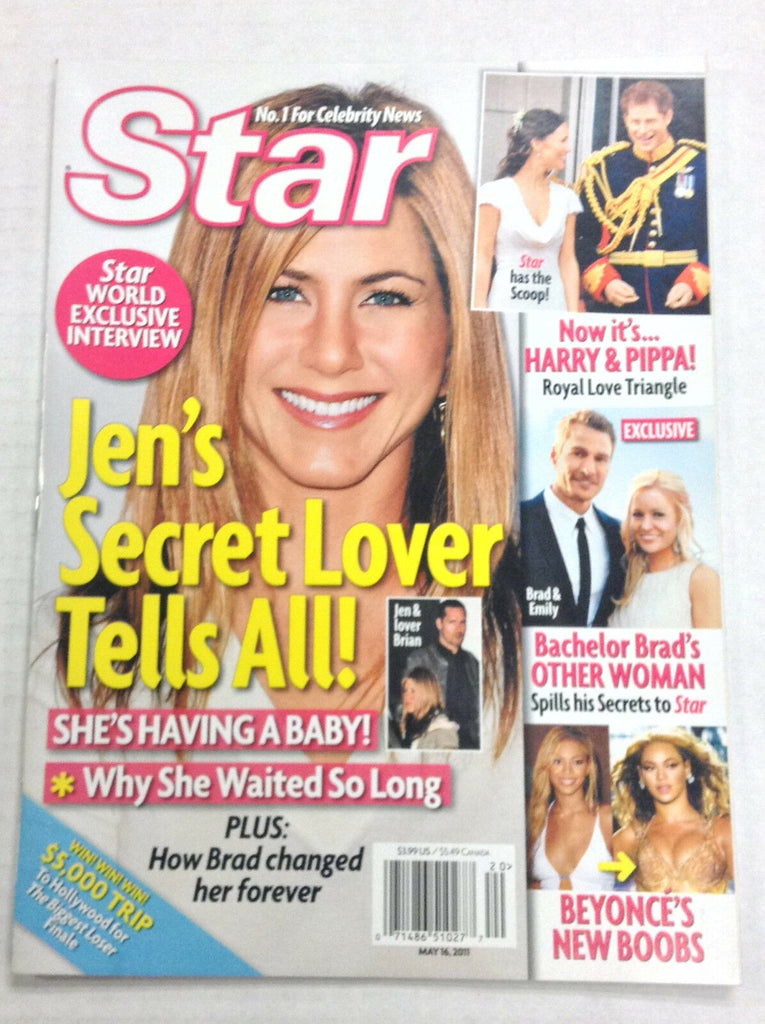 Star Magazine Jennifer Aniston & Princess Harry May 16, 2011 NO ML 010517R