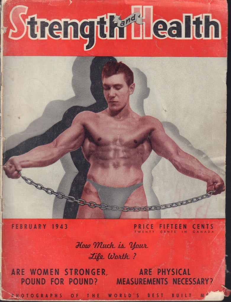 Strength and Health February 1943 Paul Como John Duhlin 083018AME
