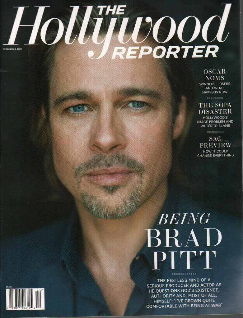 The Hollywood Reporter February 3 2012 Brad Pitt 030920AME