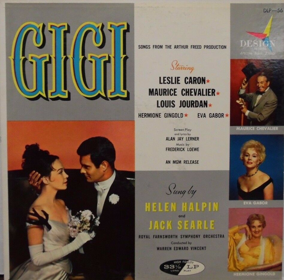 Gigi Songs from the Arthur Freed Production 33RPM DLP-56-B 102216LLE