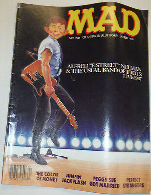 Mad Magazine Alfred E. Neuman & Jack Flash April 1987 032615R
