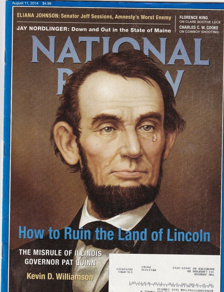 National Review Eliana Johnson Jay Nordlinger August 11, 2014 070419nonr