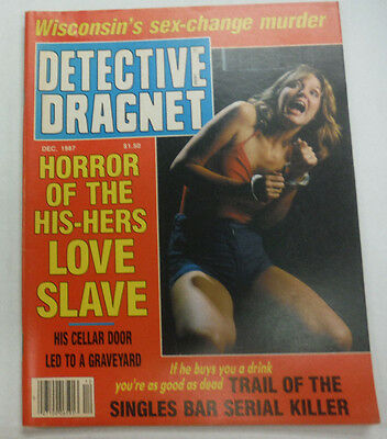 Detective Dragnet Magazine Horror Of The December 1987 062215R