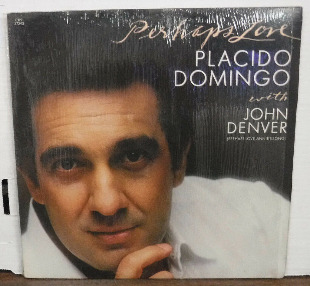 Placido Domingo With John Denver Perhaps Love AL 37243 CBS 092917mne