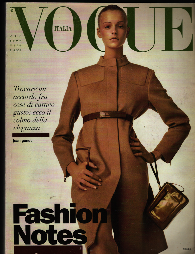 Vogue Italia Fashion Magazine October 1999 Jean Genet Bruce Weber 021121ame