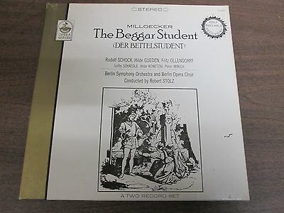 33 RPM Vinyl Box Set Milloecker The Beggar Student Opera Series Everest CRE2