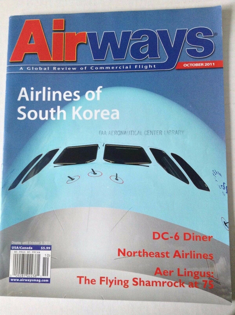 Airways Magazine Airlines Of South Korea October 2011 FAL 050717nonrh