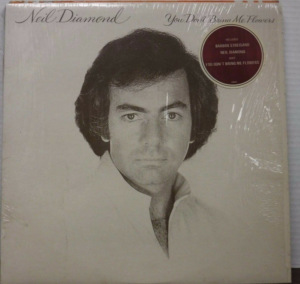Neil Diamond You Don't Bring me Flowers 33RPM #35625 w/ SW 010717LLE#2