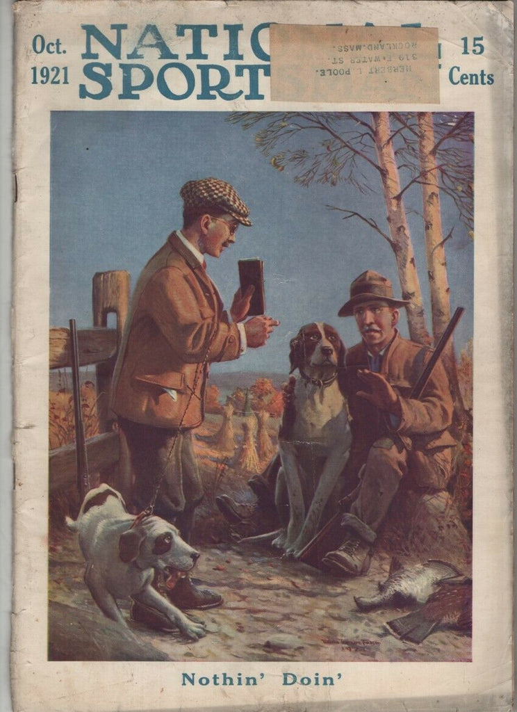 National Sportsman Mag Deer Hunt In Westmore October 1921 020321nonr