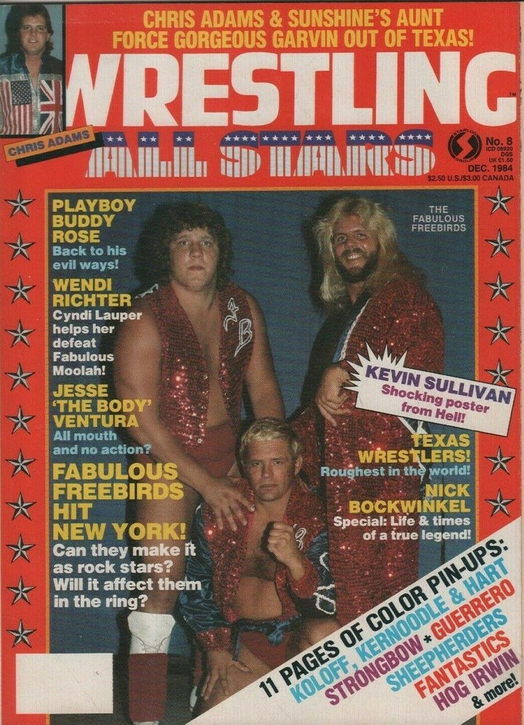 Wrestling All Stars No.8 December 1984 Kevin Sullivan Wendi Richter 050619DBE2