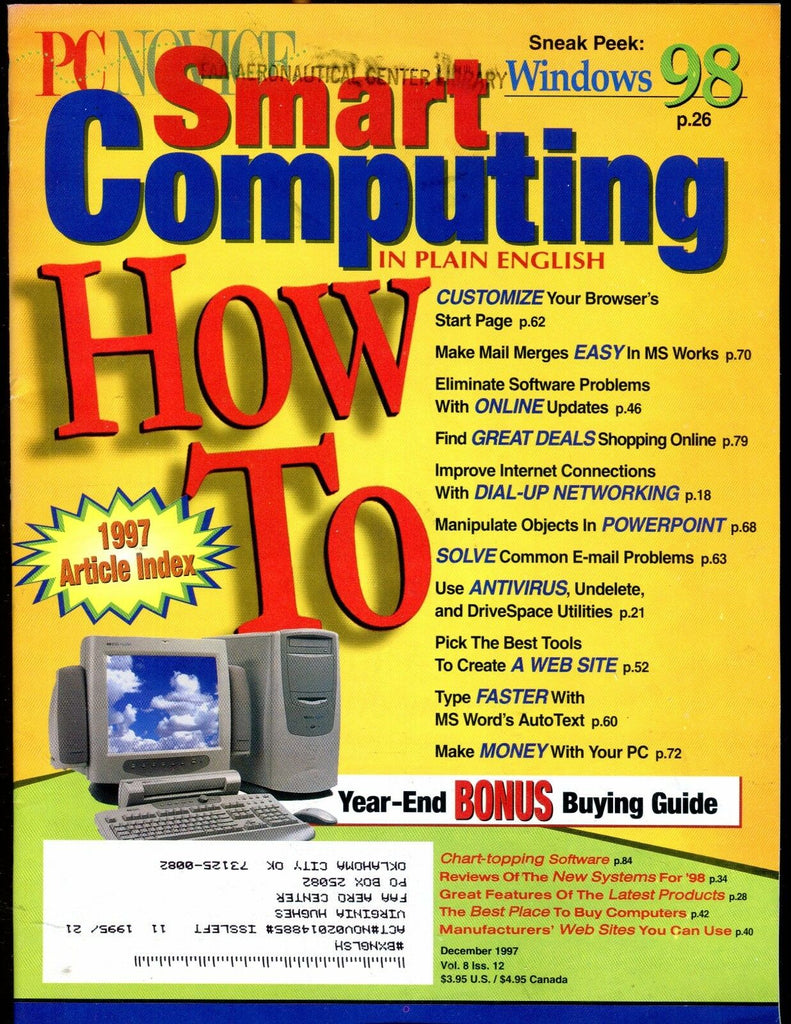 Smart Computing Magazine December 1997 FAA EX w/ML 022417nonjhe