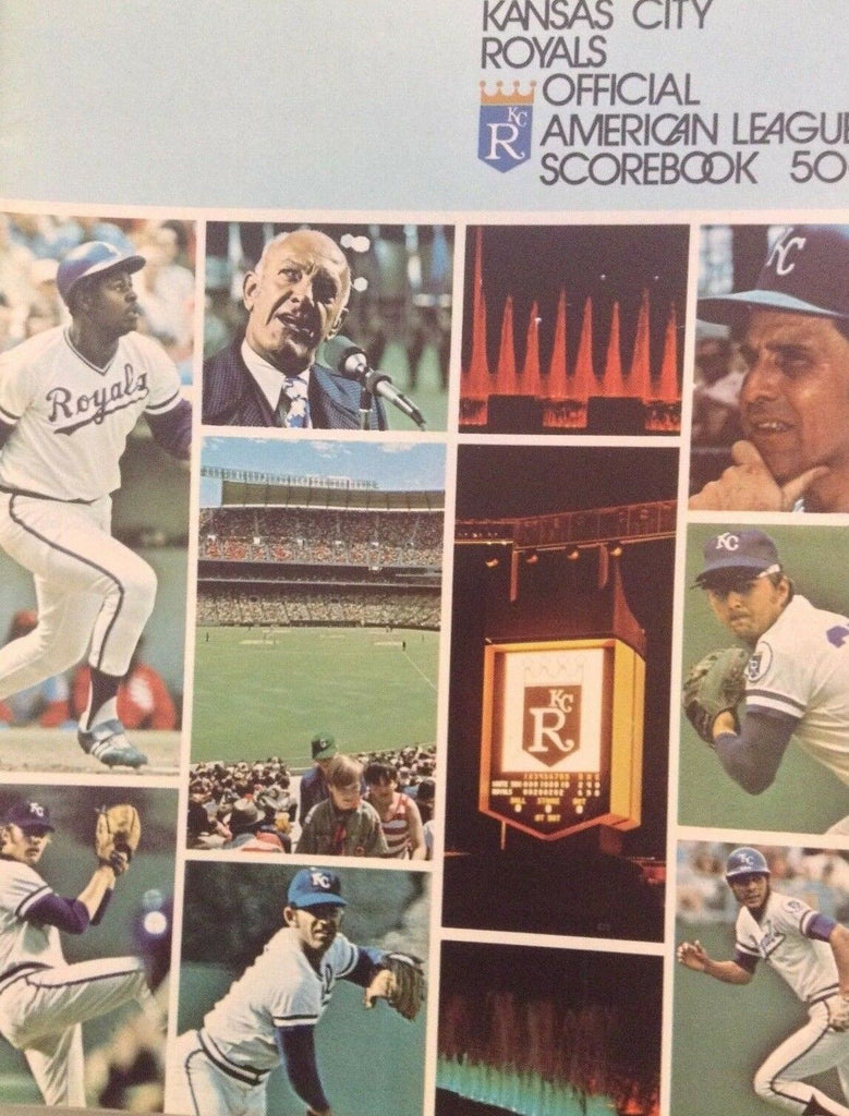 Kansas City Royals Program Magazine 1974 042118nonrh