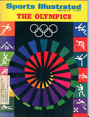 Sports Illustrated Magazine August 28 1972 The Olympics EX 060316jhe