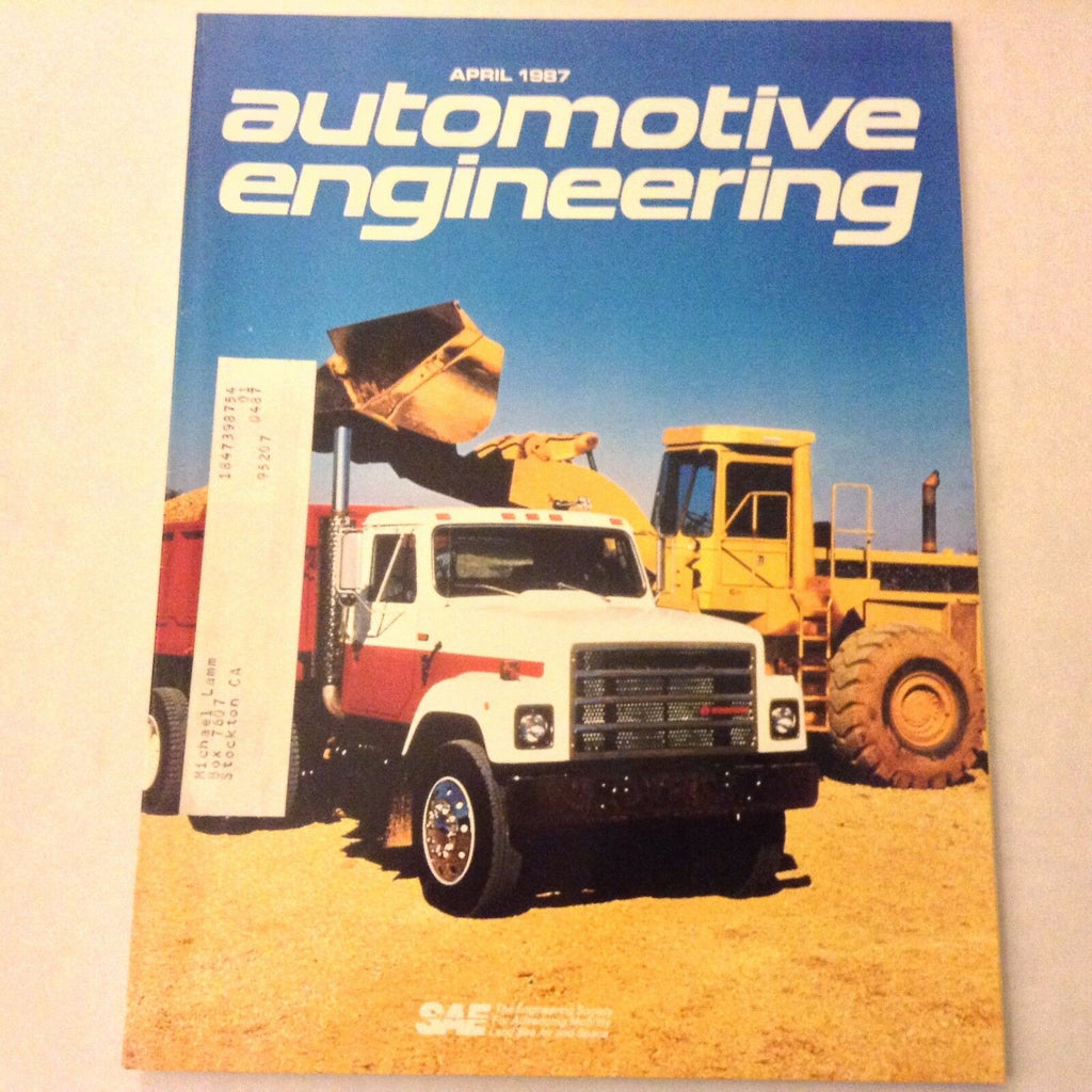 Automotive Engineering Magazine Injector Developments April 1987 061517nonrh