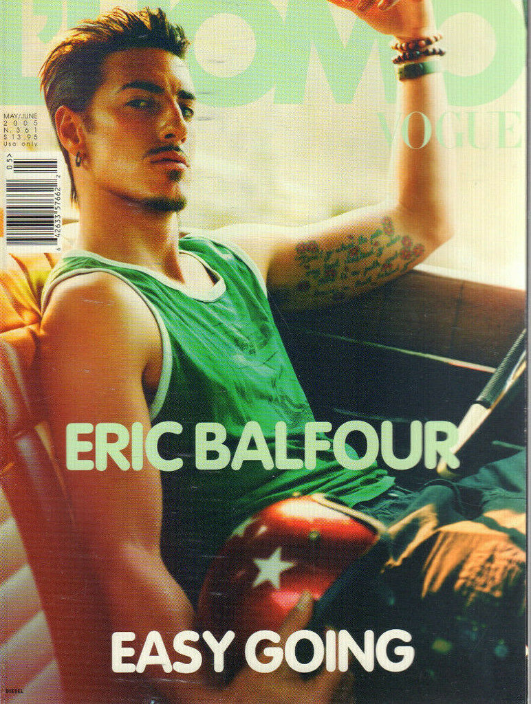L'uomo Vogue Italian May june 2005 Eric Balfour 032320DBE
