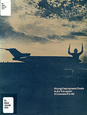 Rising Employment Costs In Air Transportation 1972 EX FAA 031016jhe