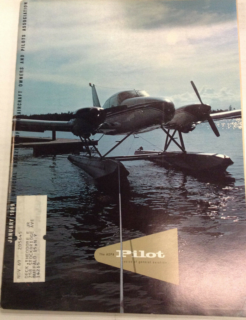 The Aopa Pilot Magazine New Cherokee 140 B's Robertson Stol January 1969 120116R