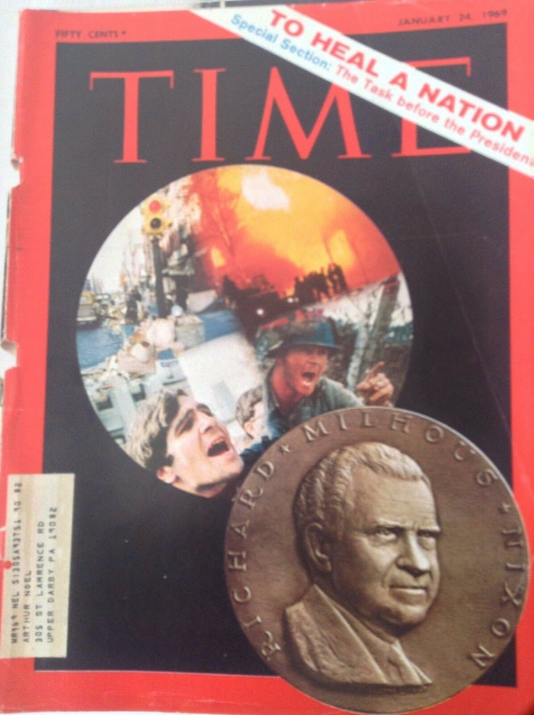 Time Magazine Richard Nixon Healing January 24, 1969 083017nonrh