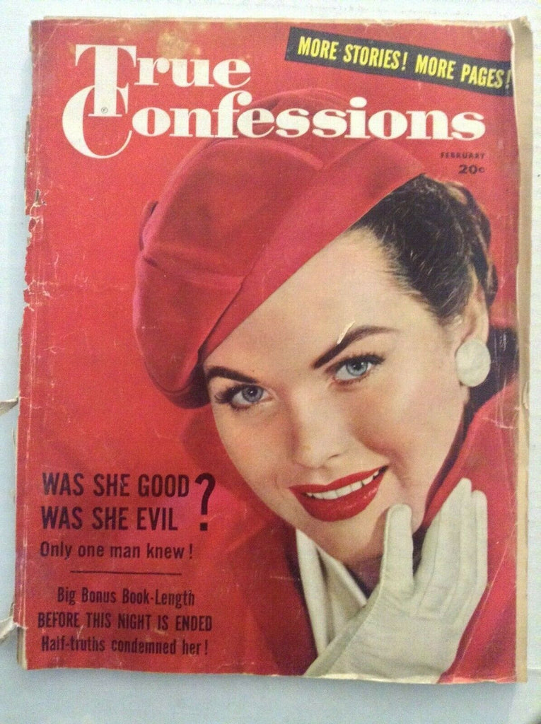 True Confessions Mag Was She Good Or Evil February 1958 072619nonrh