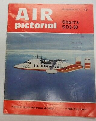 Air Pictorial Magazine Short's SD3-30 November 1974 FAL 062215R2