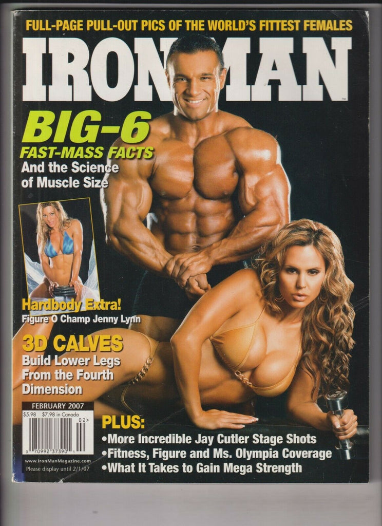 Ironman Mag Jenny Lynn Steve Namat February 2007 021120nonr