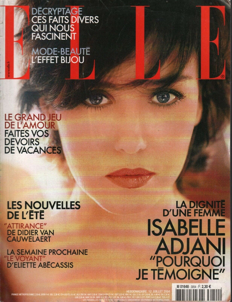 Elle French Fashion Magazine July 12 2004 ISabelle Adjani 090820ame2