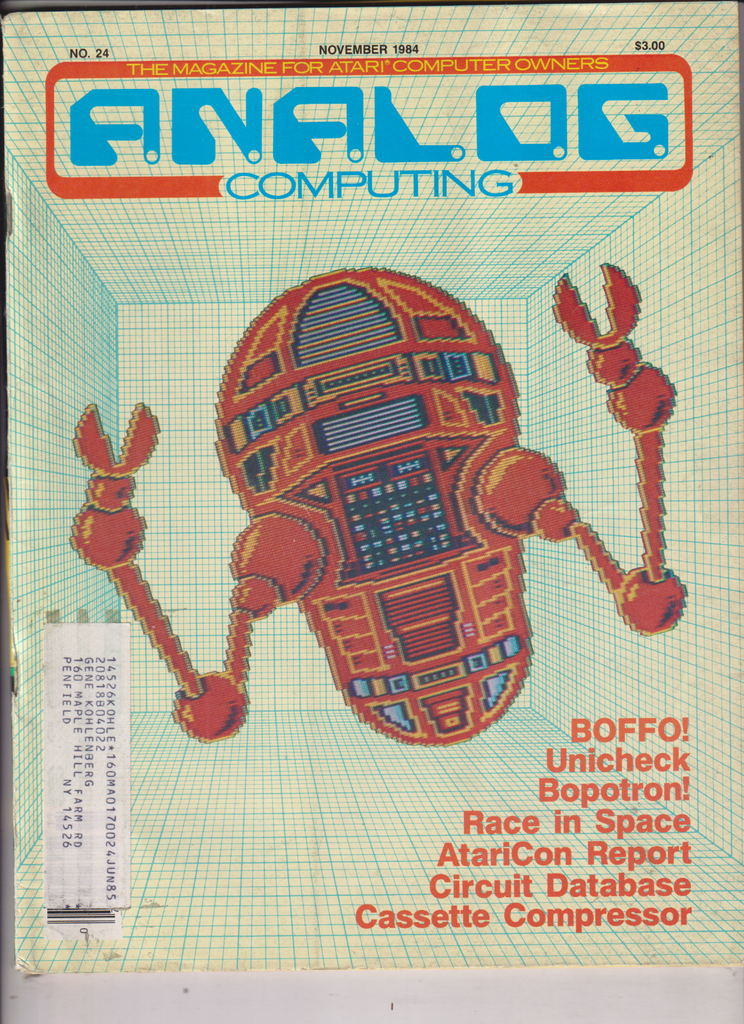 Analog Computing Atari Mag Boffo Unicheck Bopotron November 1984 010320nonr
