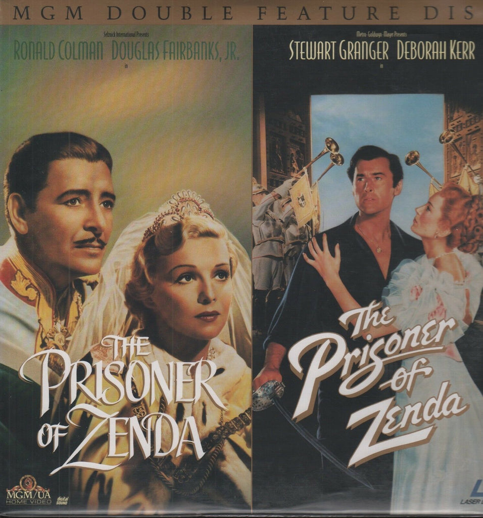 The Prisonder of Zenda Double Feature MGM/UA Extended 1993 Laser Disc 110718AMLD